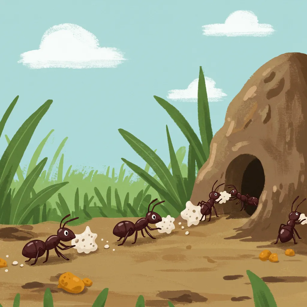 Illustration of an ant