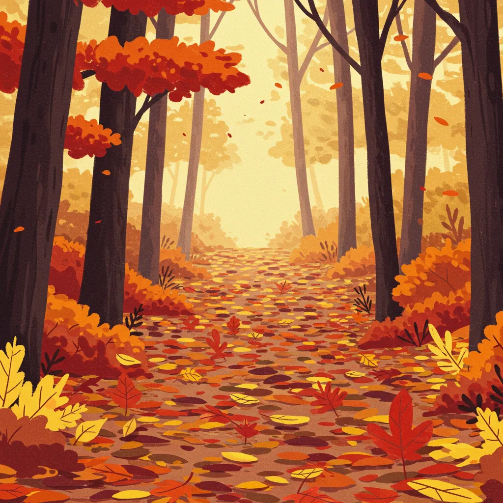 Illustration of autumn