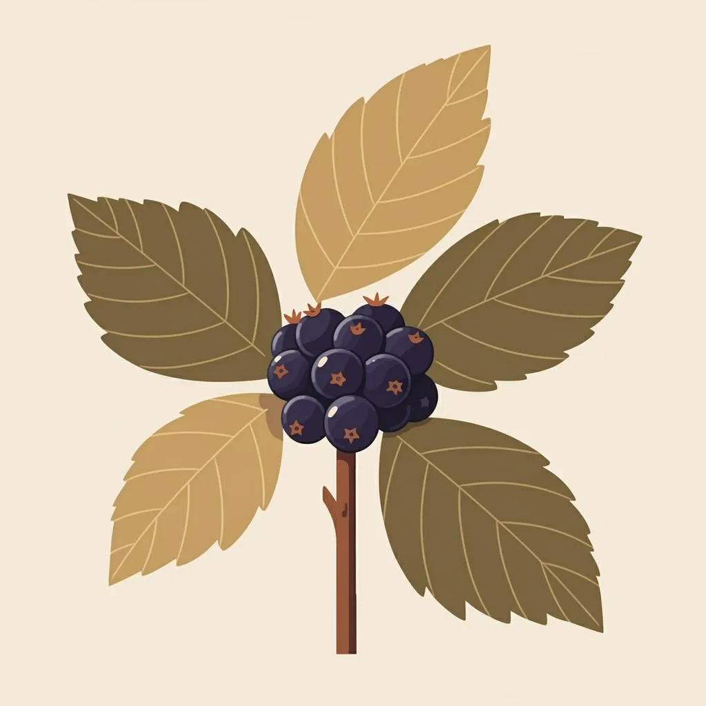 Illustration of berries