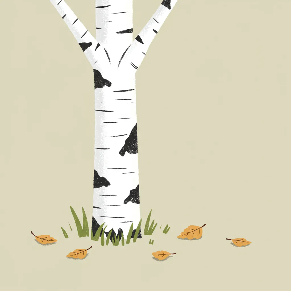Illustration of birch