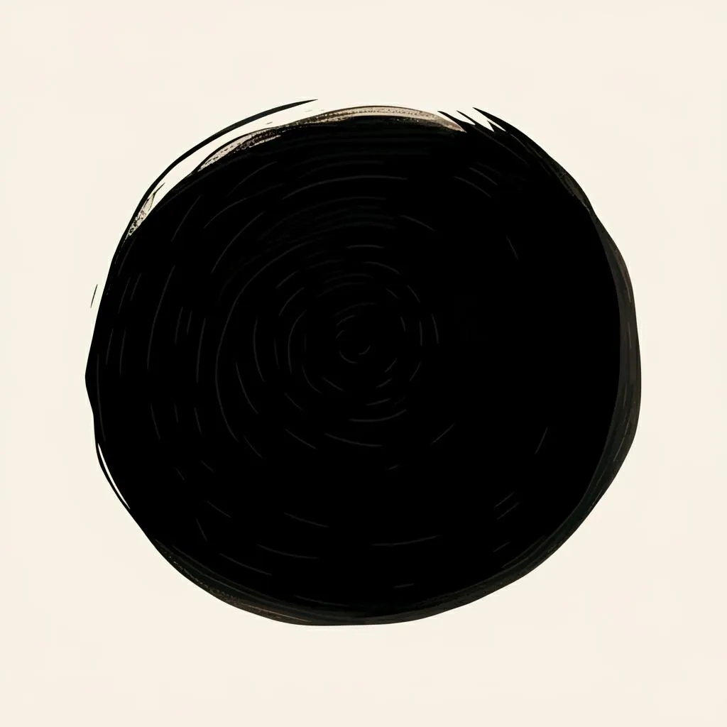 Illustration of black color