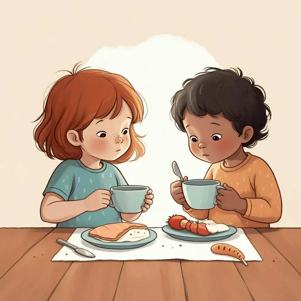 Illustration of breakfast
