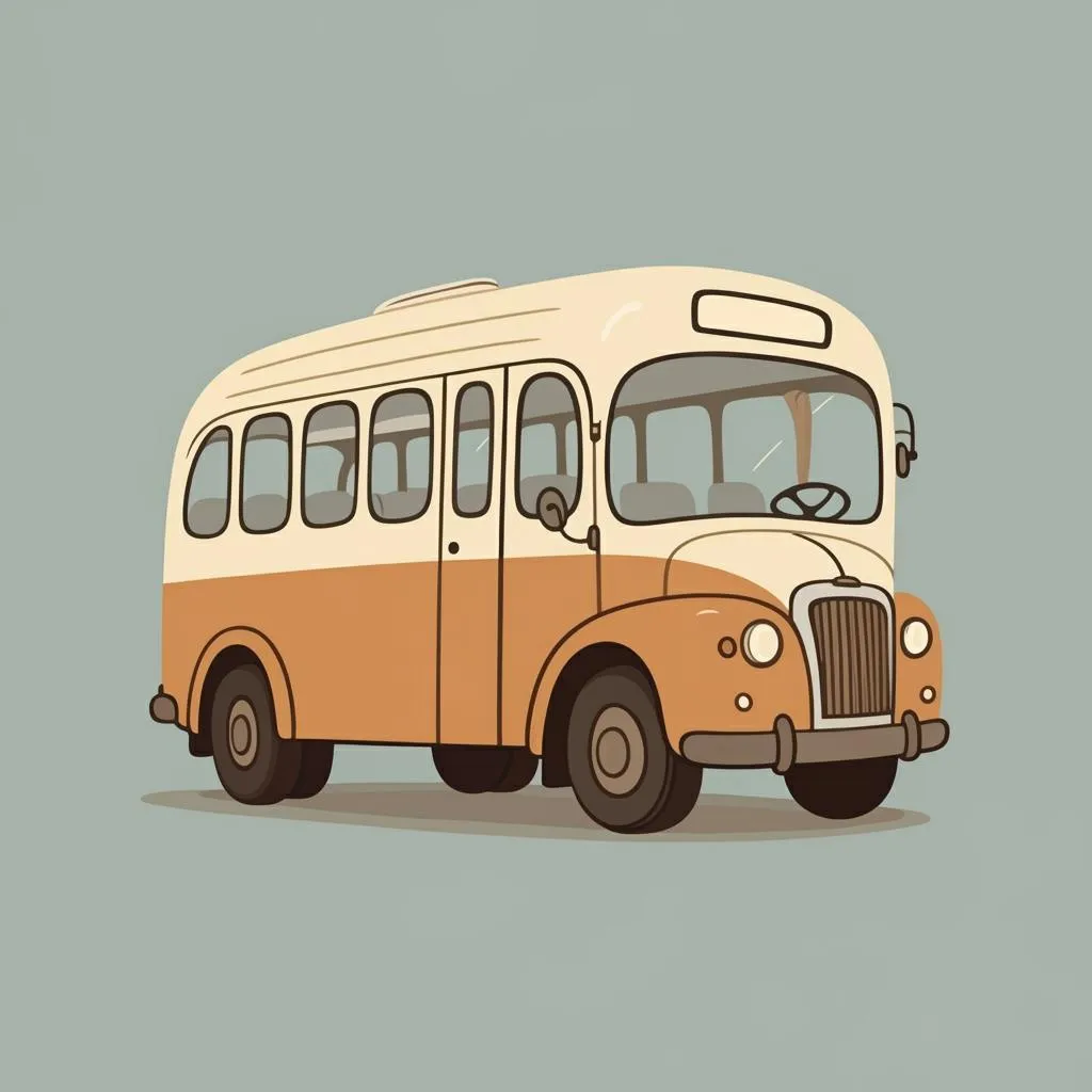 Illustration of a bus