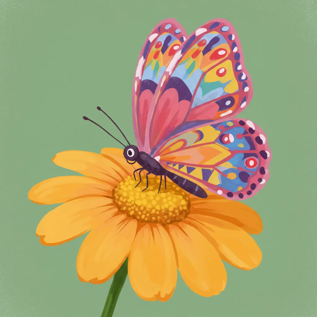 Illustration of a butterfly