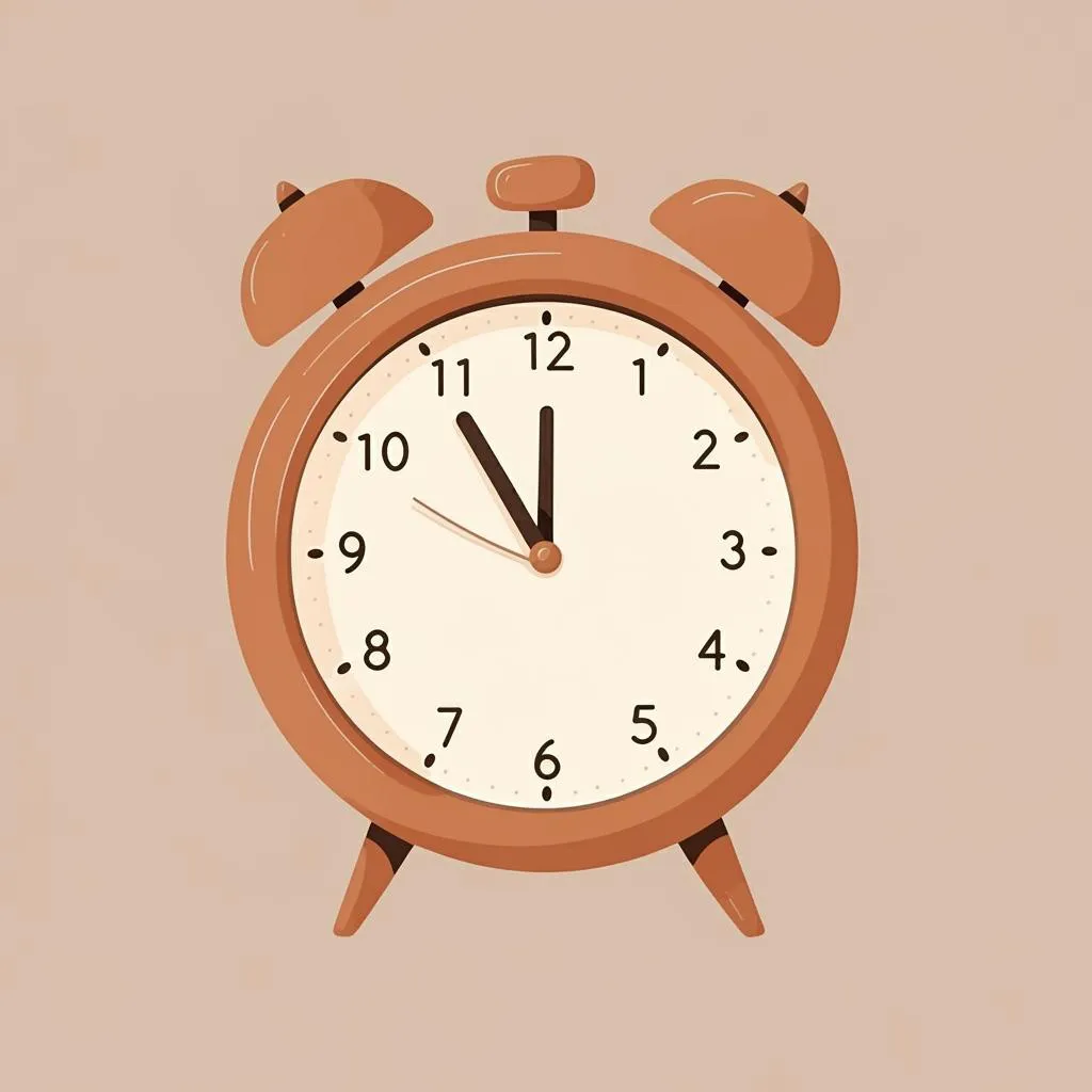 Illustration of a clock