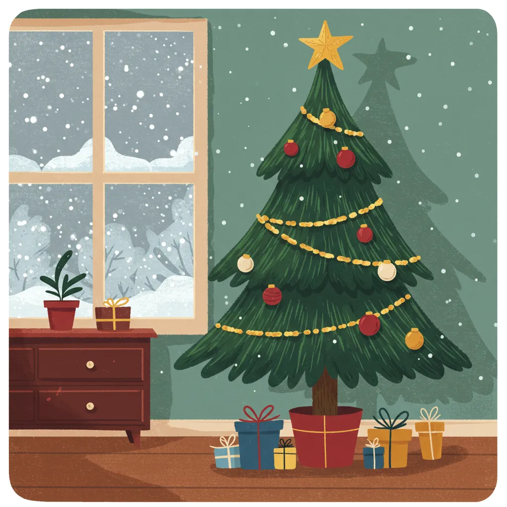 Illustration of December