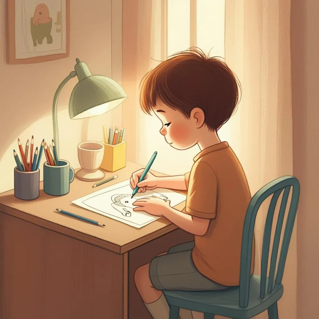 Illustration of drawing