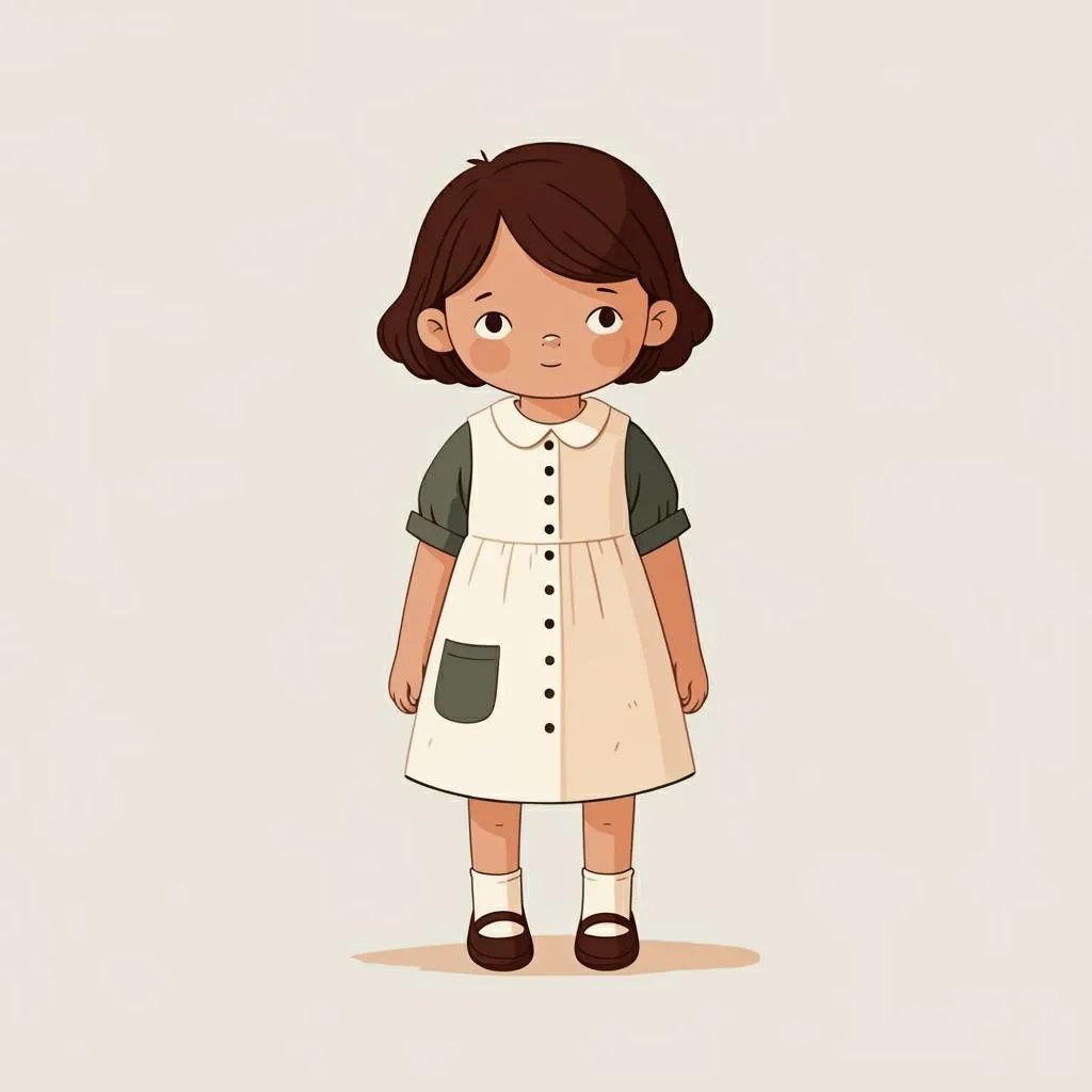 Illustration of a dress