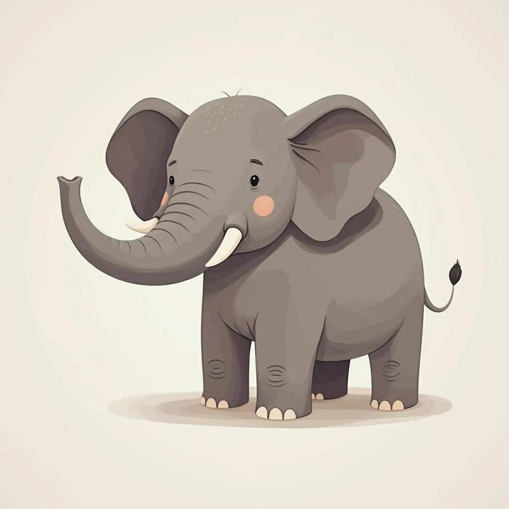Illustration of an elephant