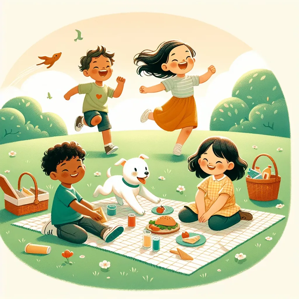 Illustration of enjoyment