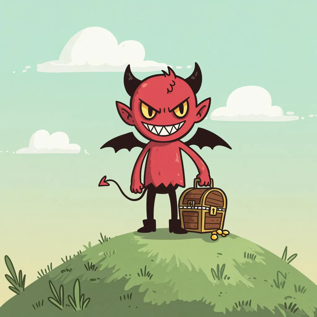 Illustration of something evil