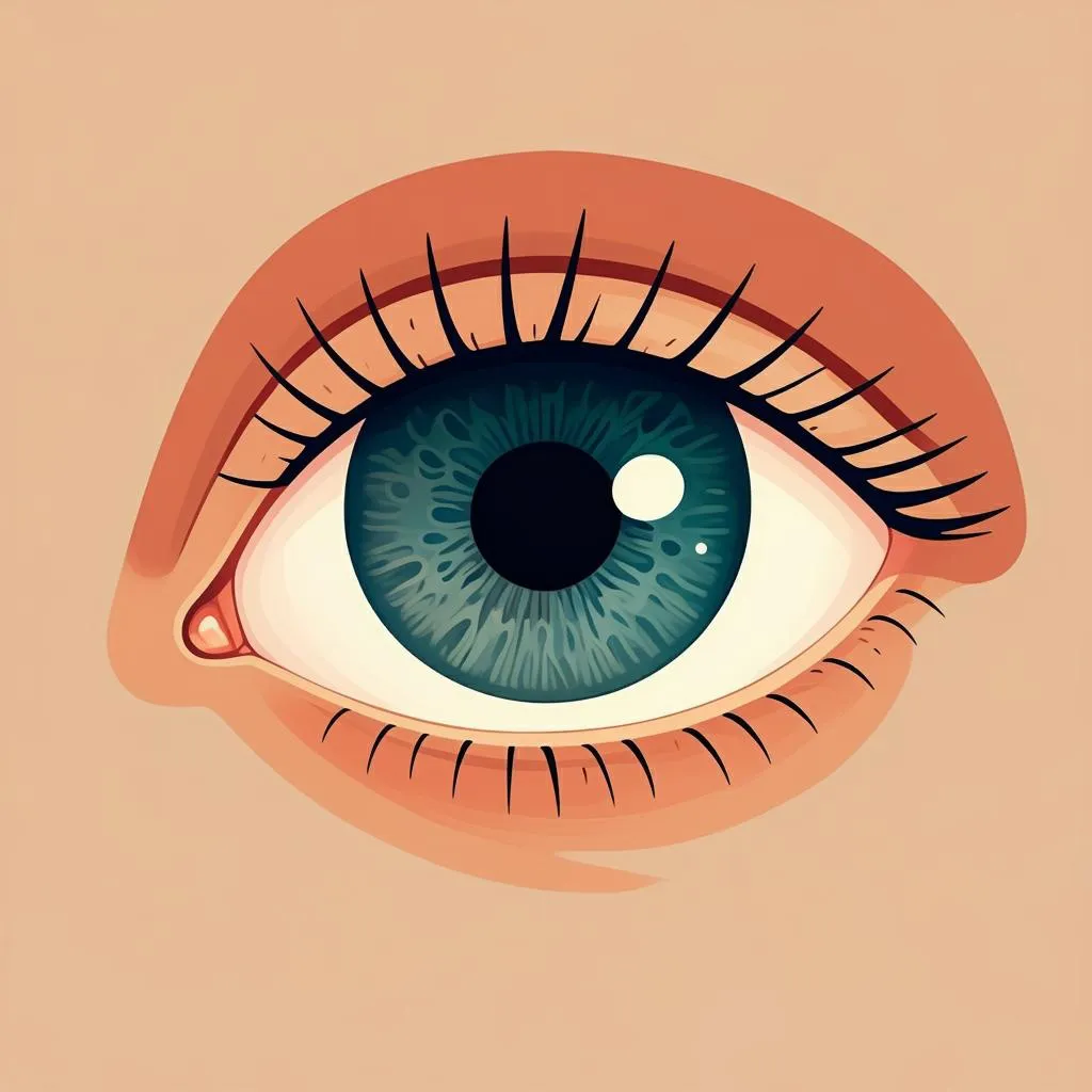 Illustration of an eye
