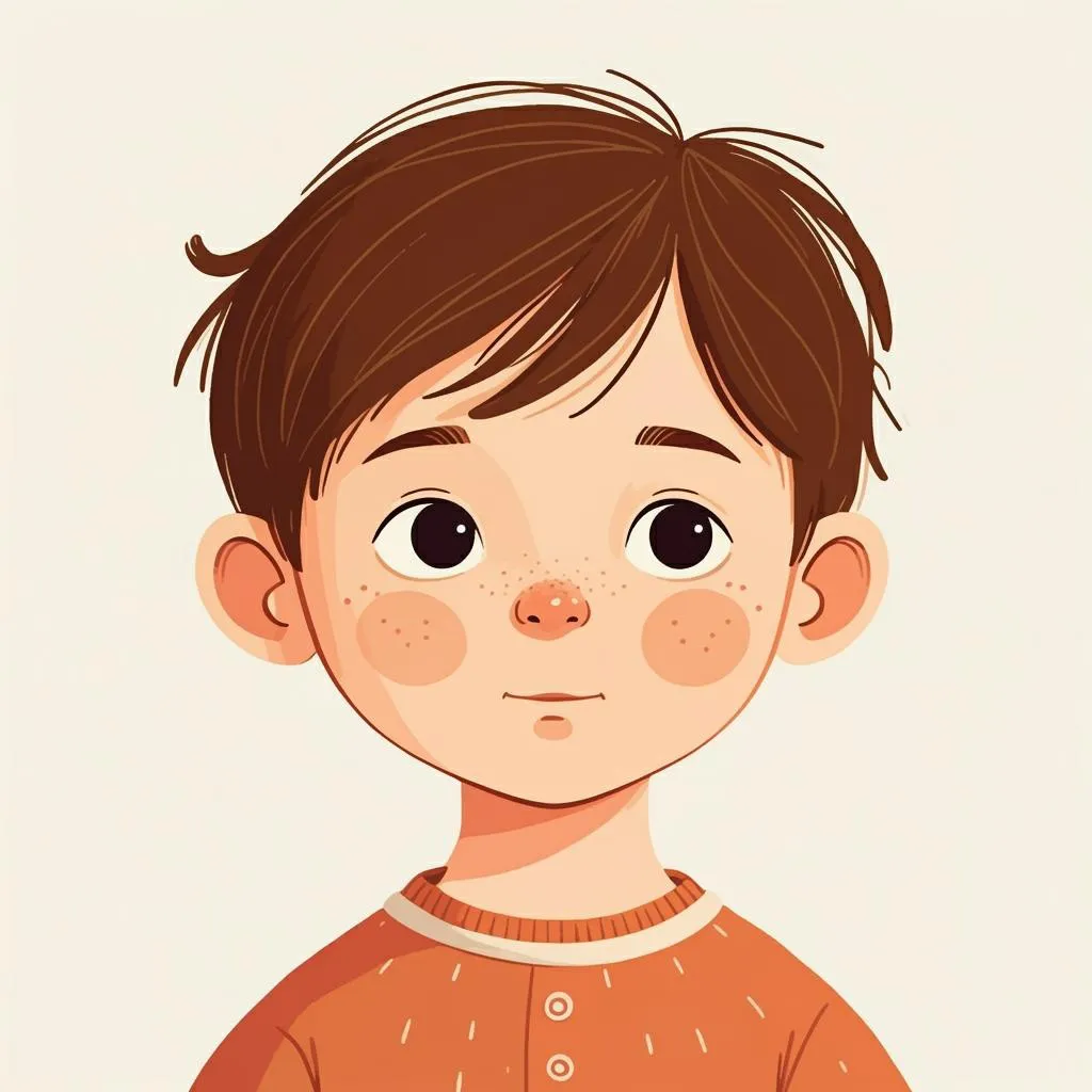 Illustration of a face