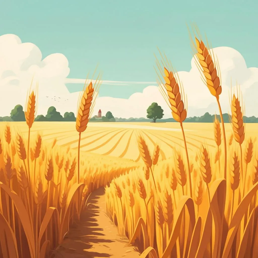 Illustration of a field