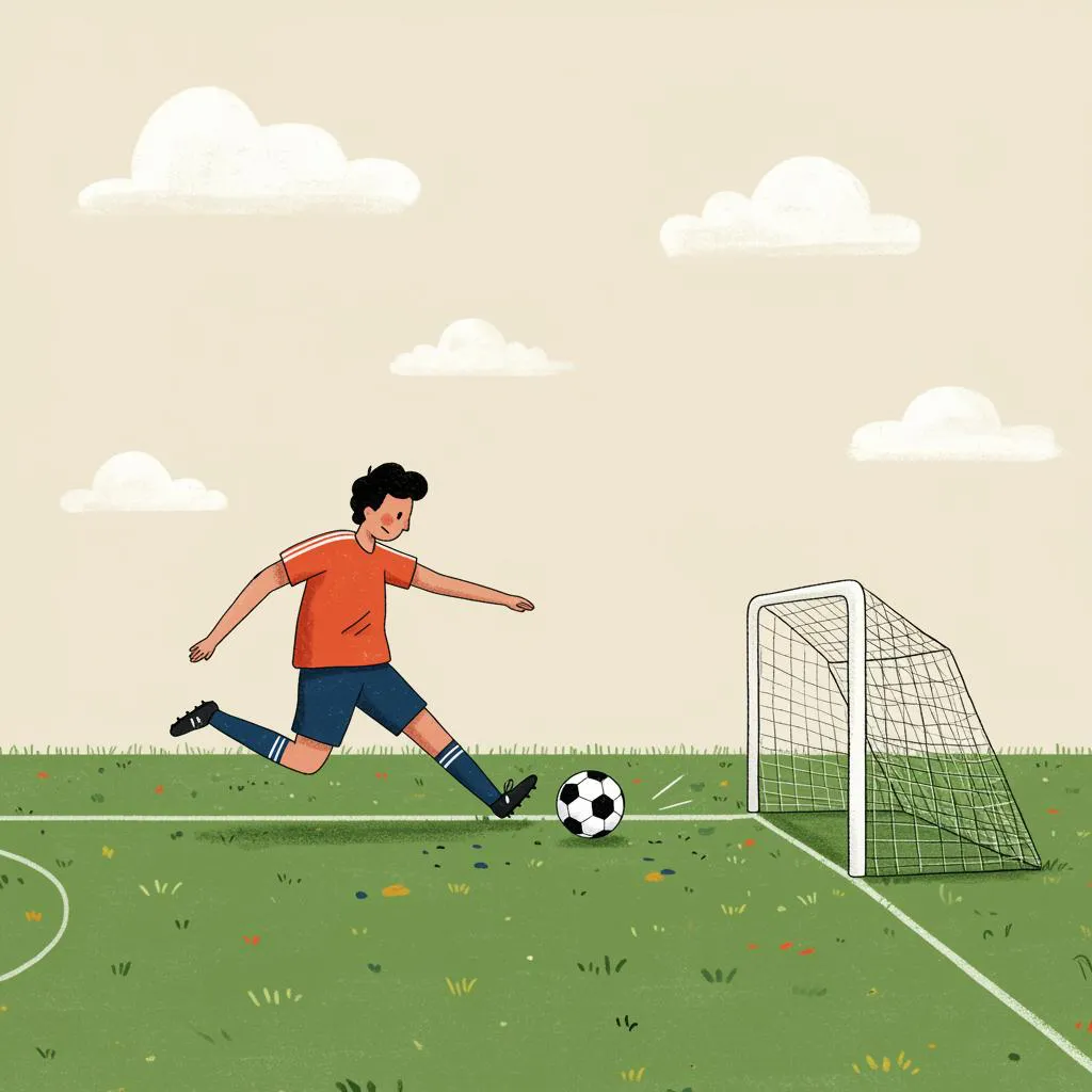 Illustration of a football player