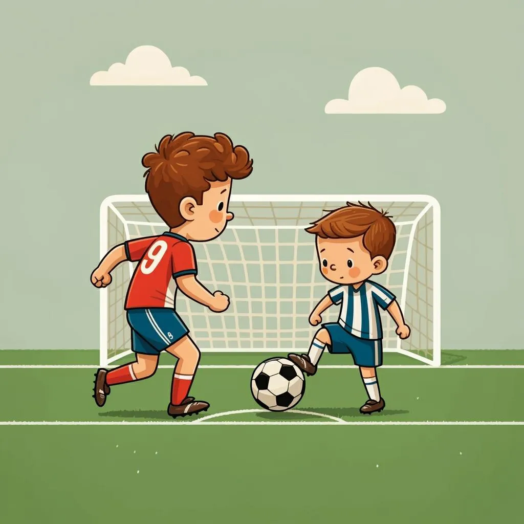 Illustration of football