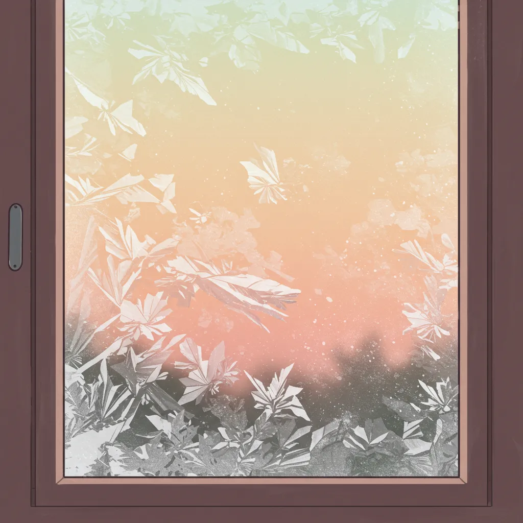 Illustration of frost