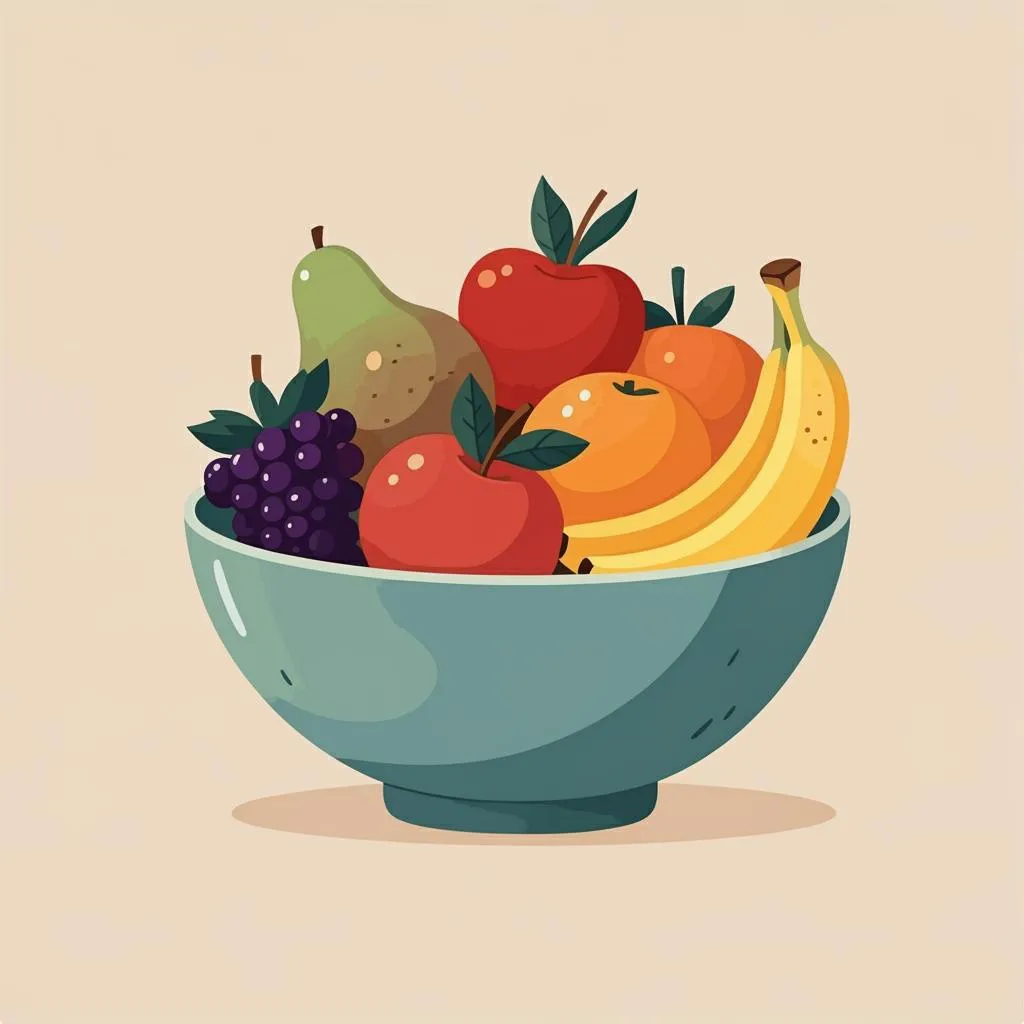 Illustration of fruit