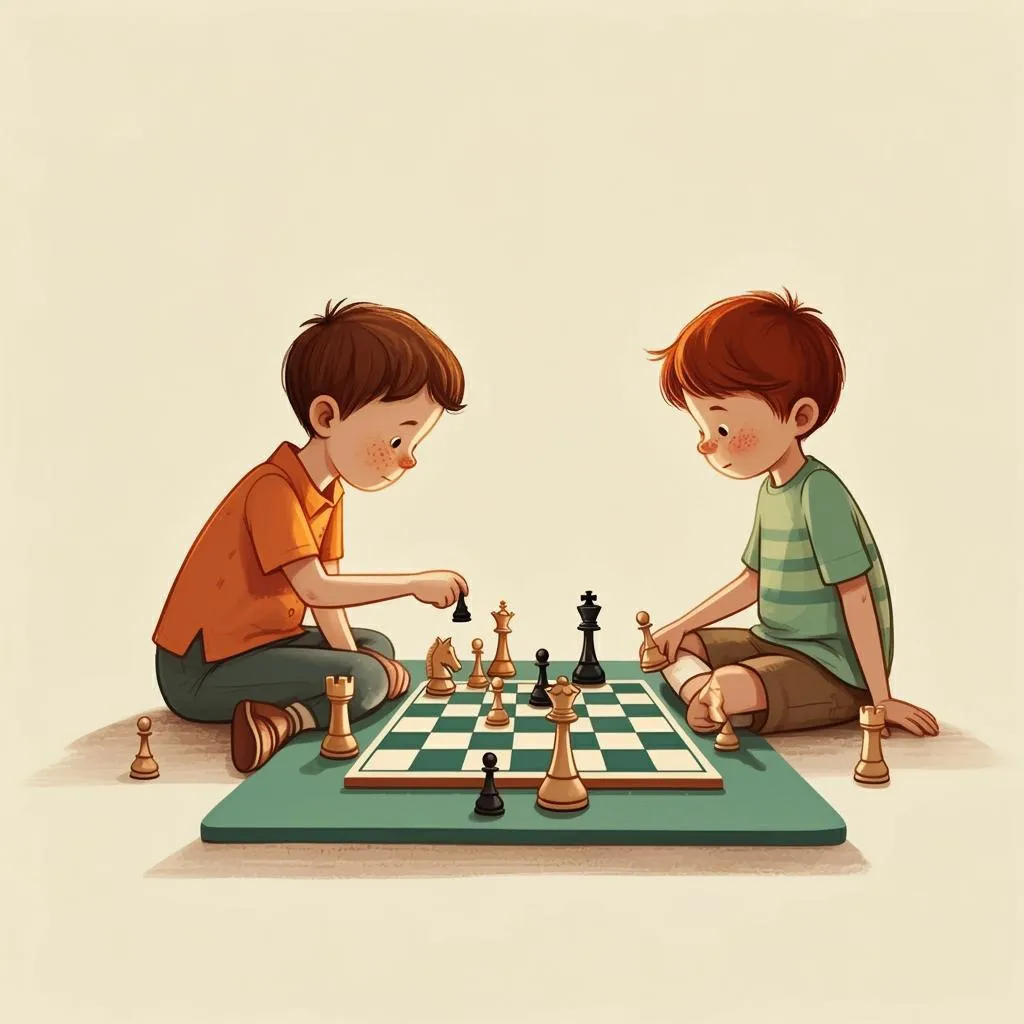 Illustration of a game