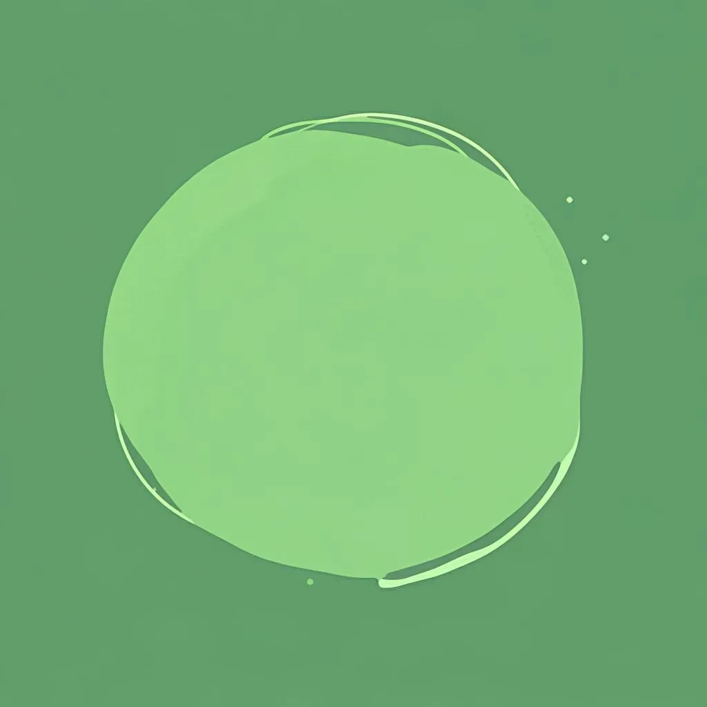 Illustration of green color