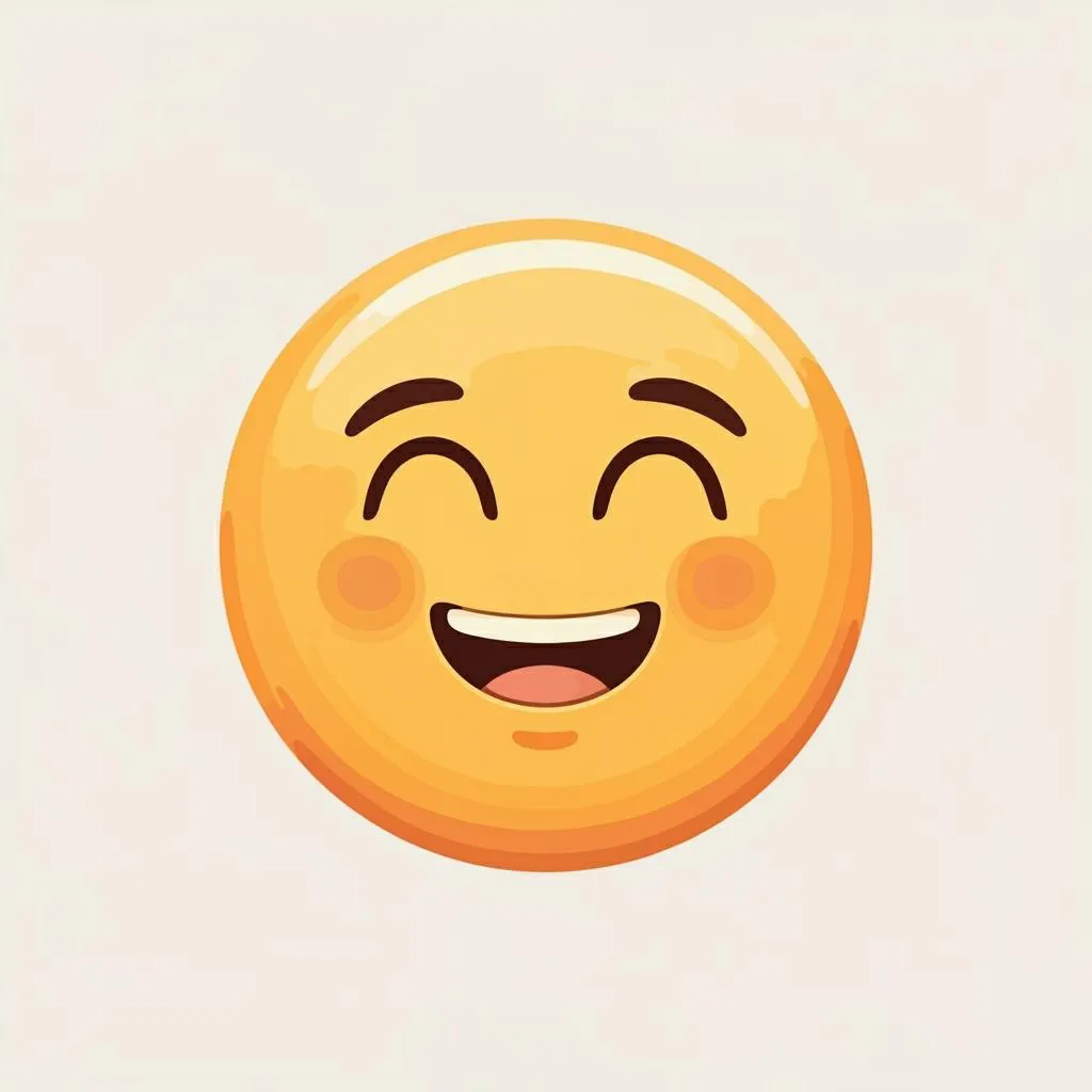 Illustration of being happy