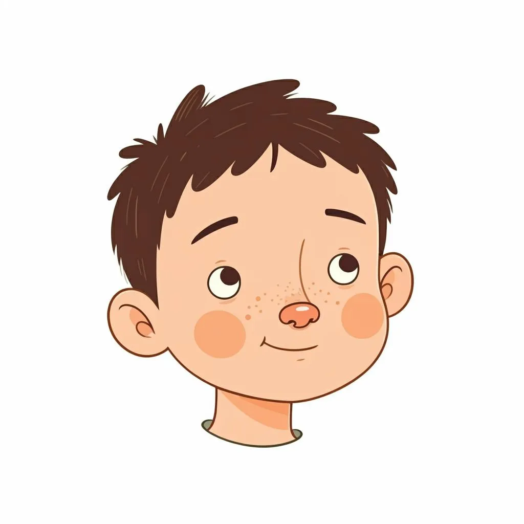 Illustration of a head
