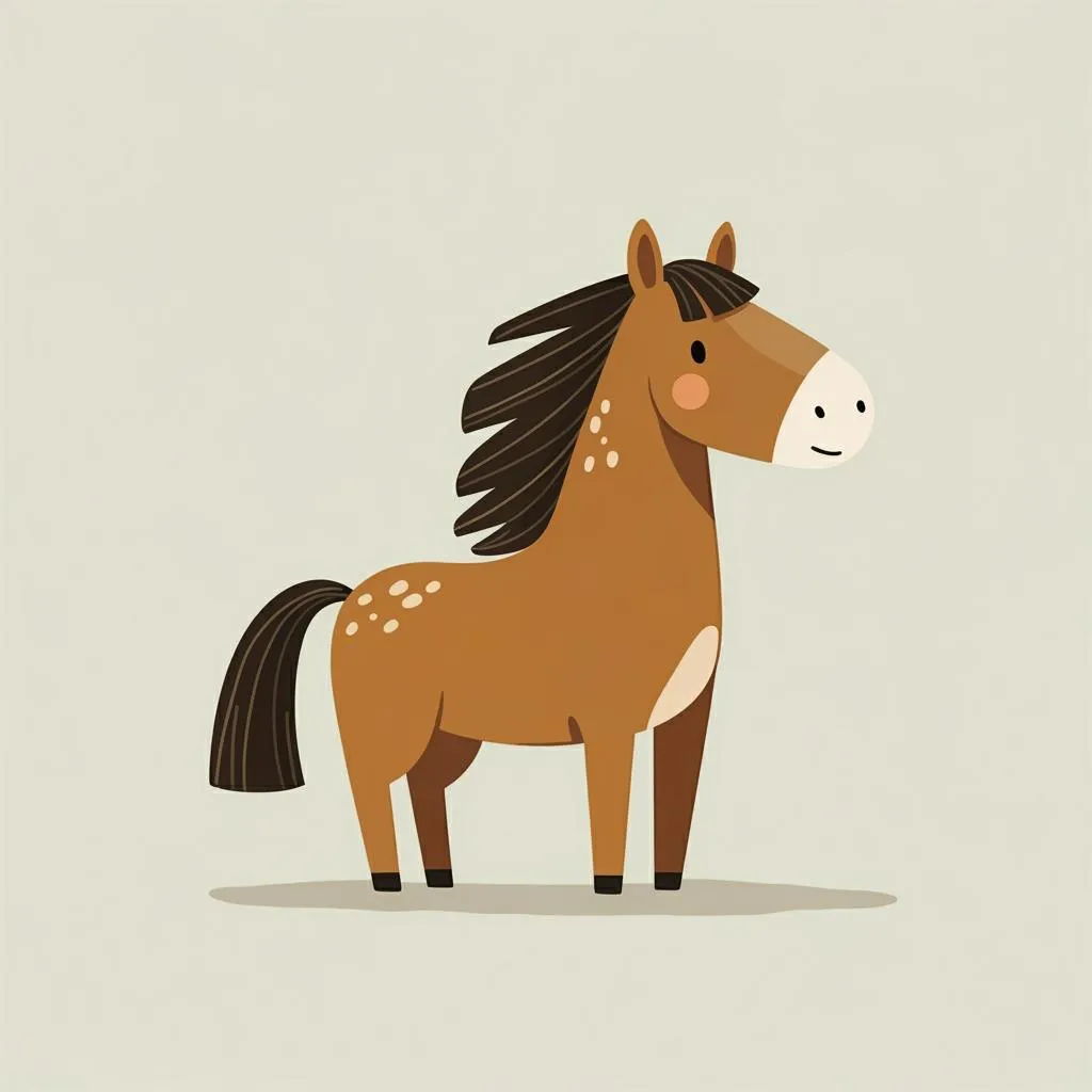Illustration of a horse