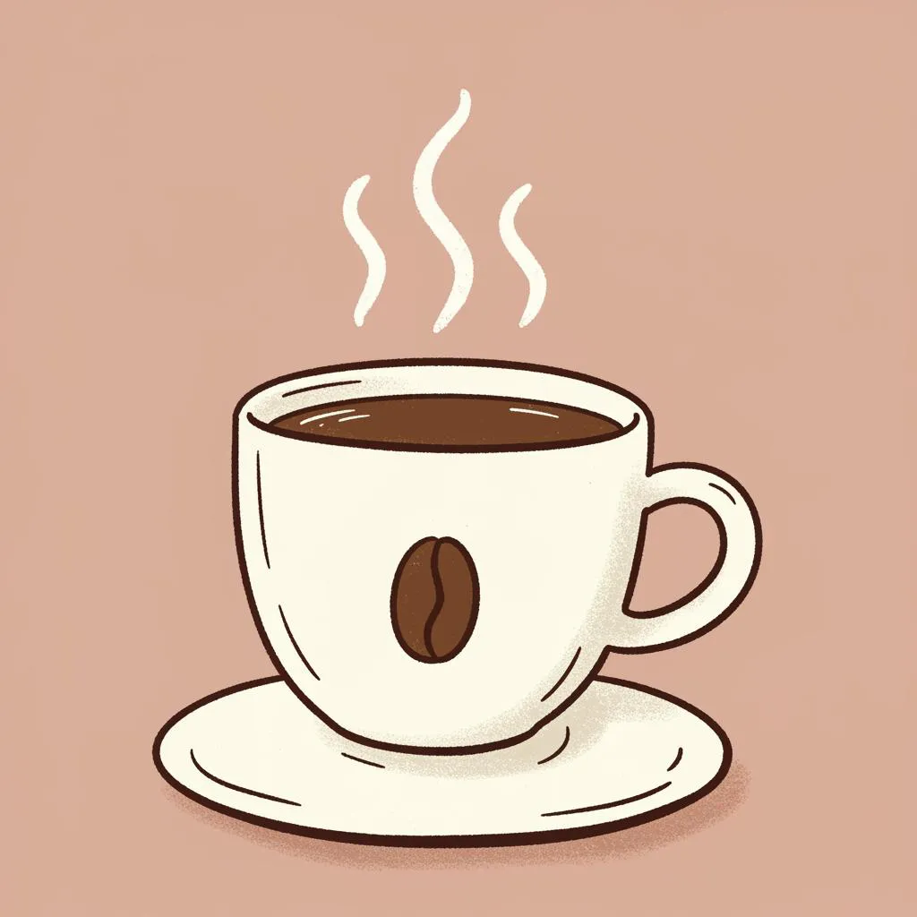 Illustration of something hot