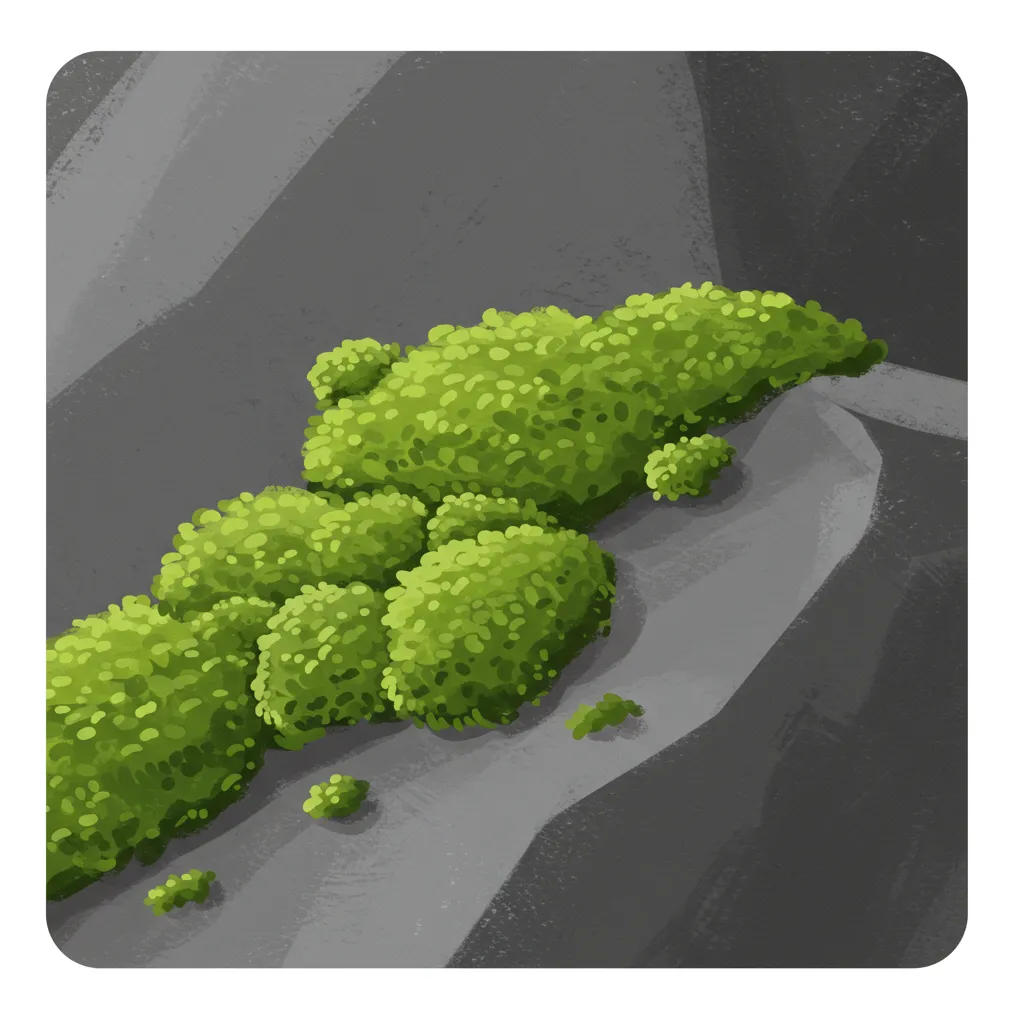 Illustration of moss