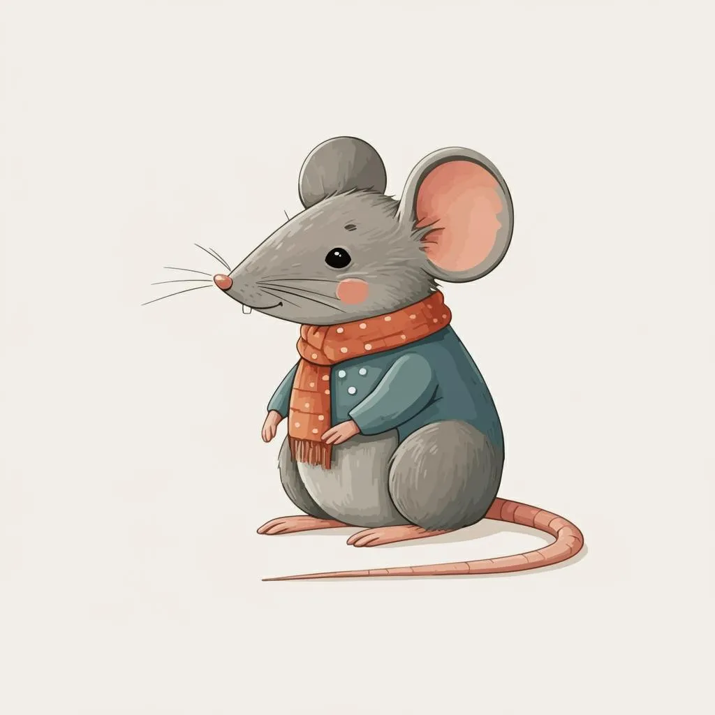 Illustration of a mouse