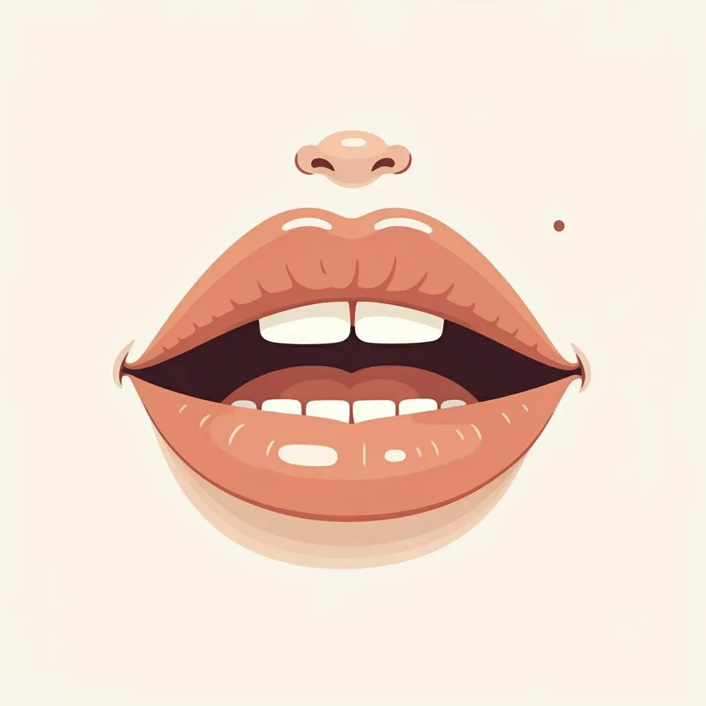 Illustration of a mouth