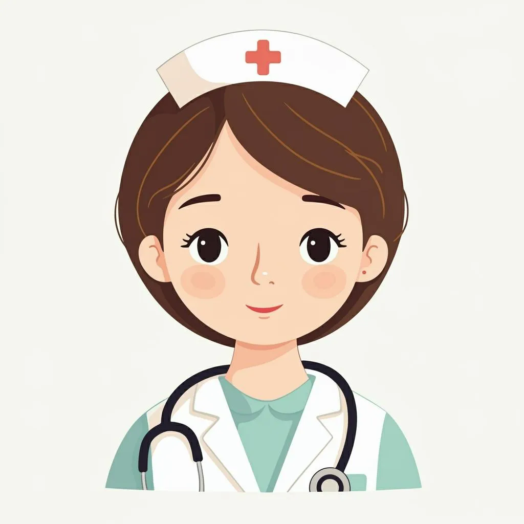 Illustration of a nurse