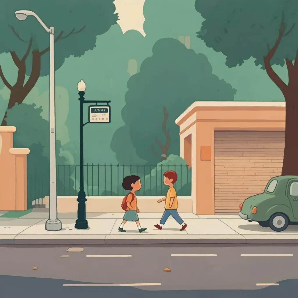 Illustration of a pavement