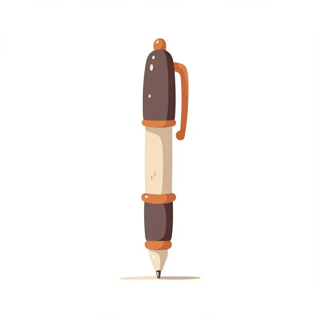 Illustration of a pen