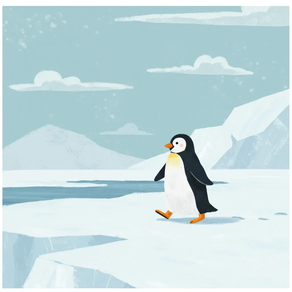 Illustration of a penguin