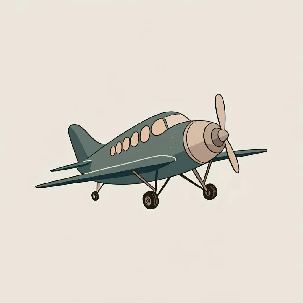 Illustration of a plane