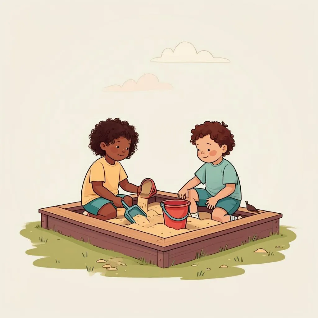 Illustration of playing