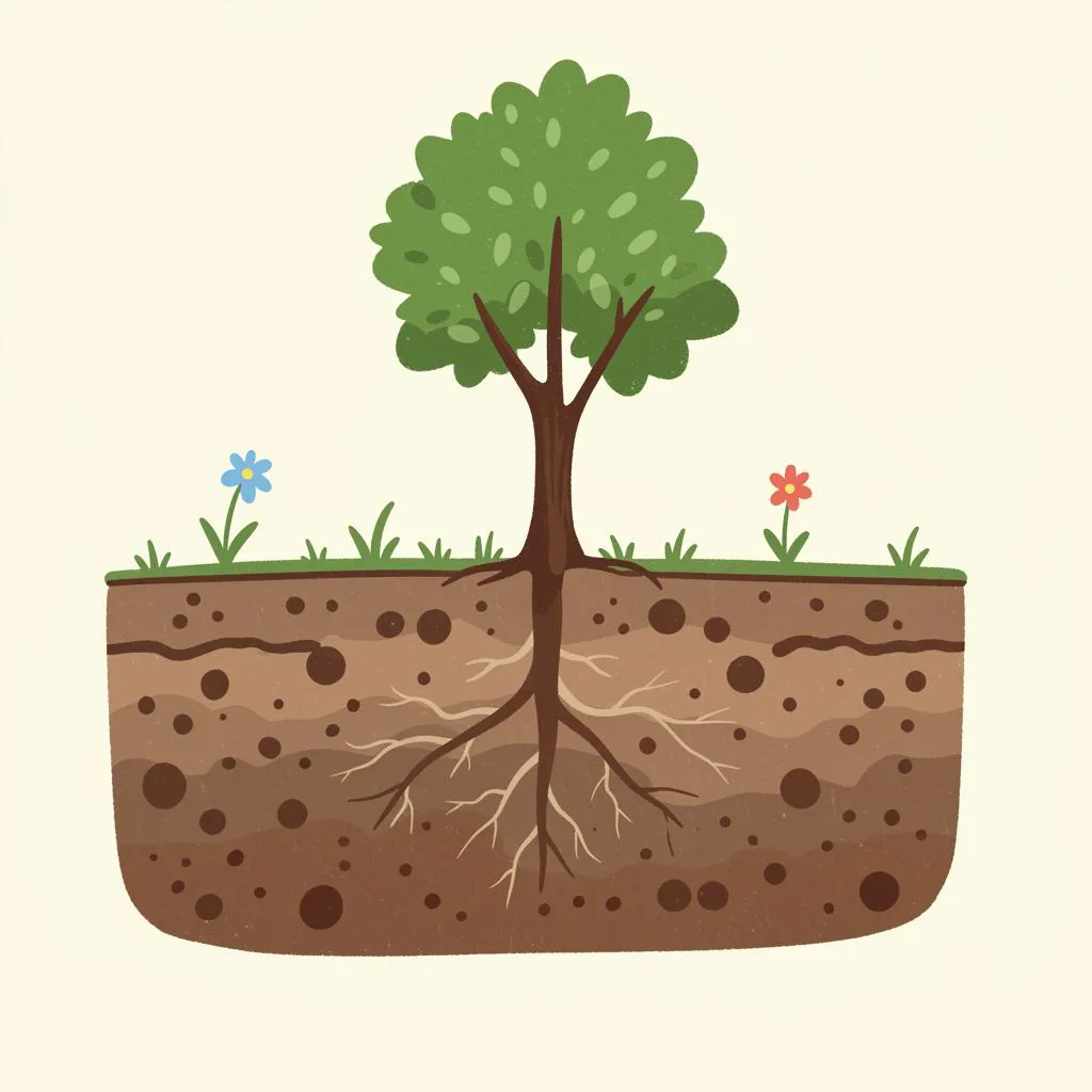 Illustration of roots