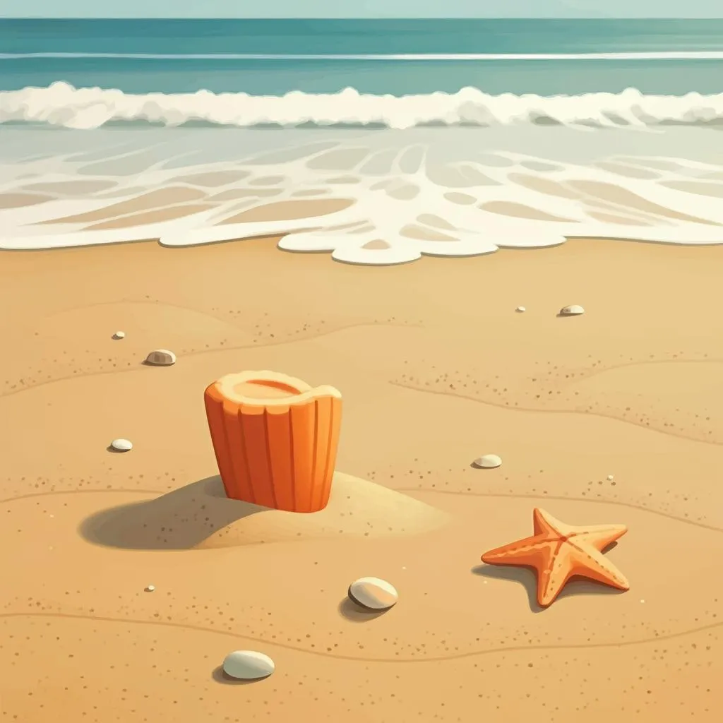 Illustration of sand