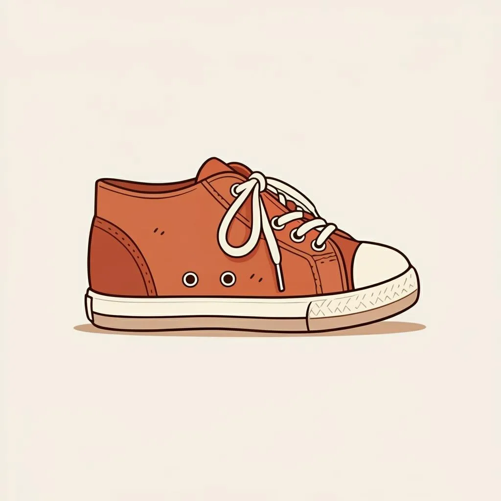 Illustration of a shoe