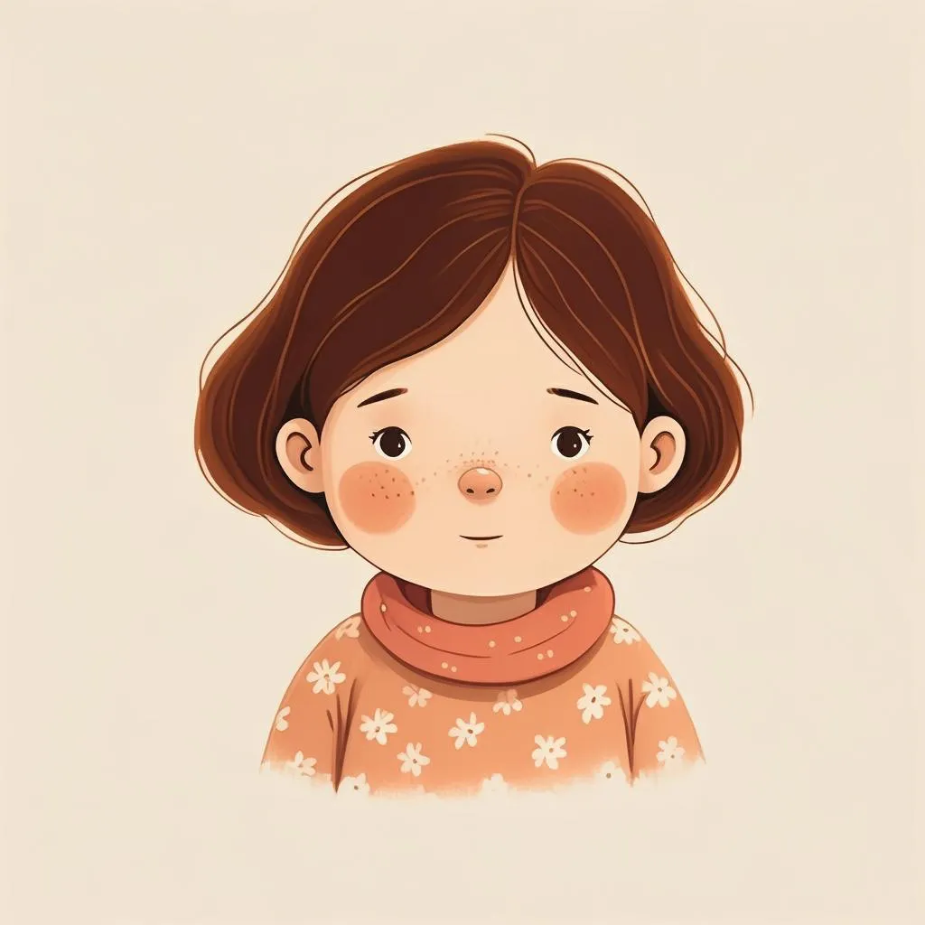 Illustration of a sister