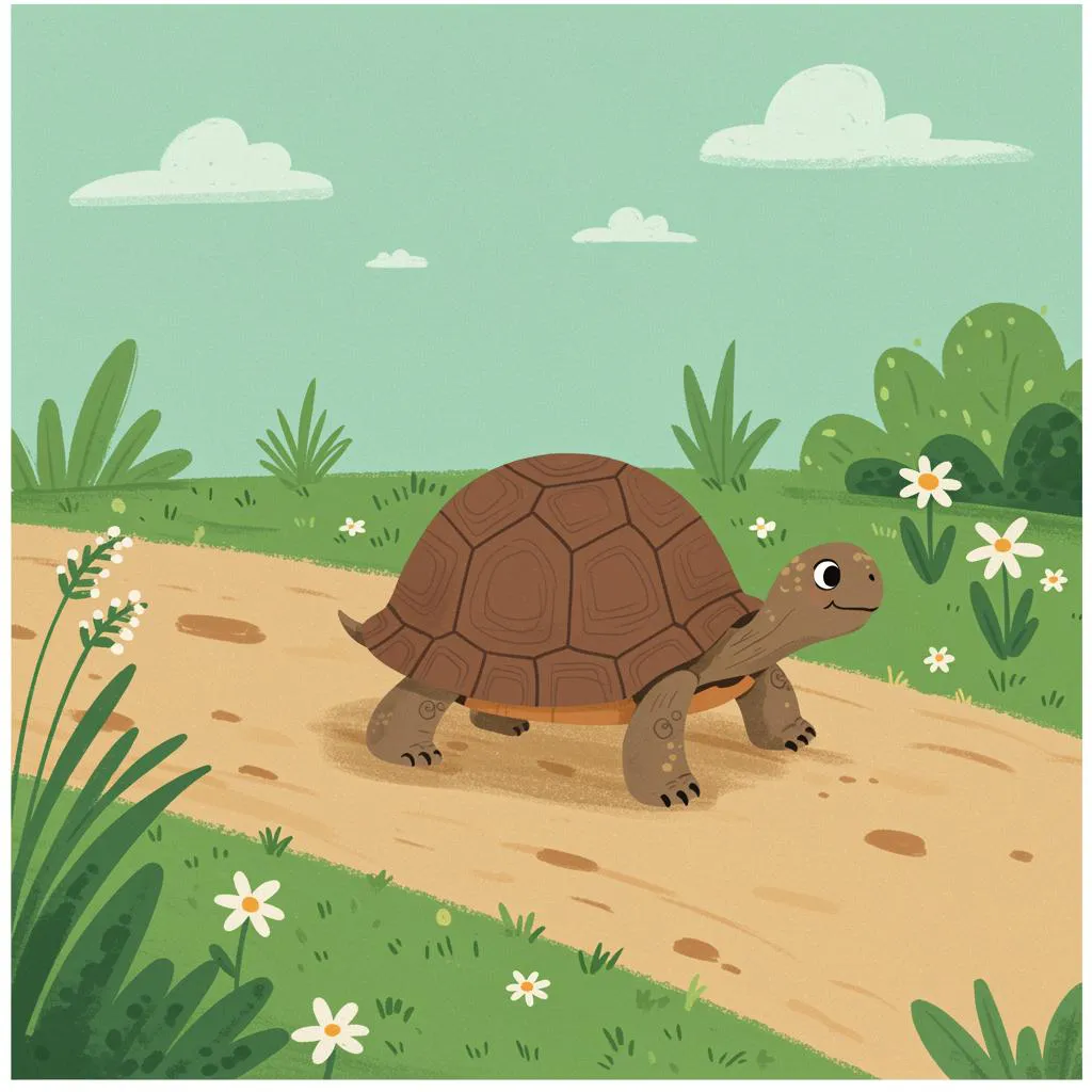 Illustration of something slow