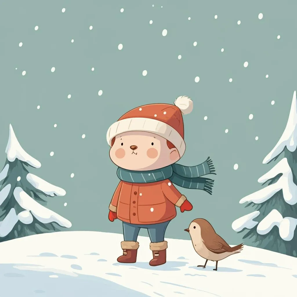 Illustration of snow