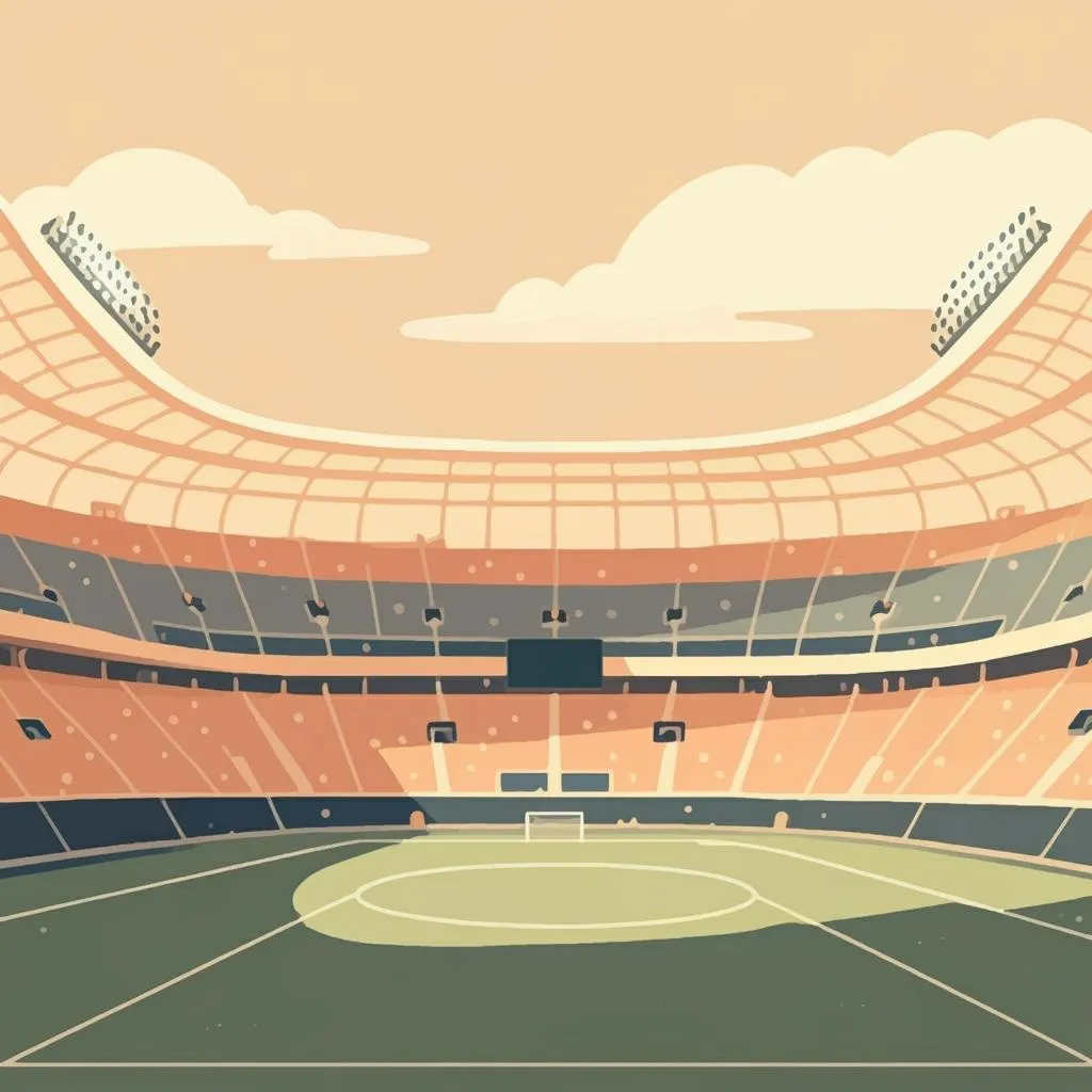 Illustration of a stadium
