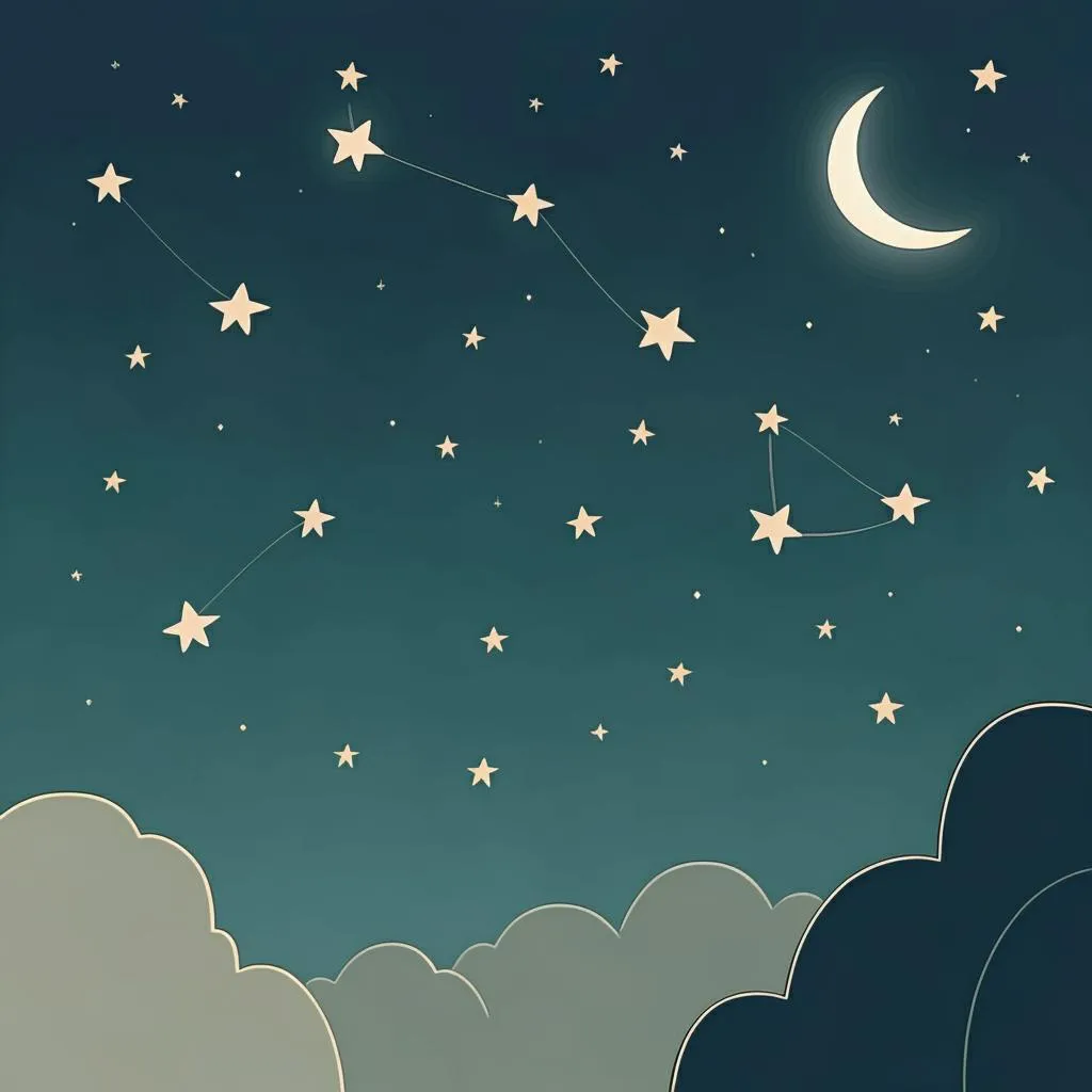 Illustration of stars