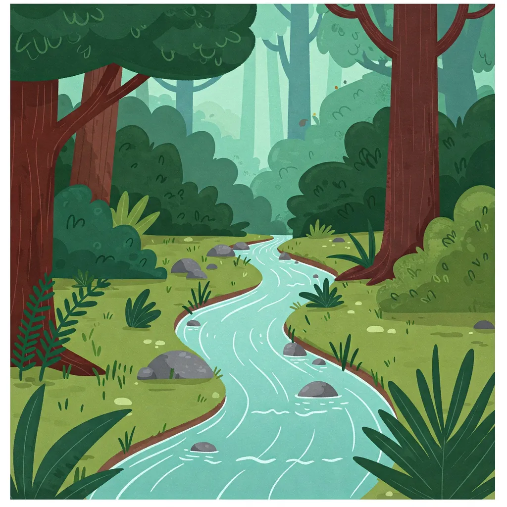 Illustration of stream