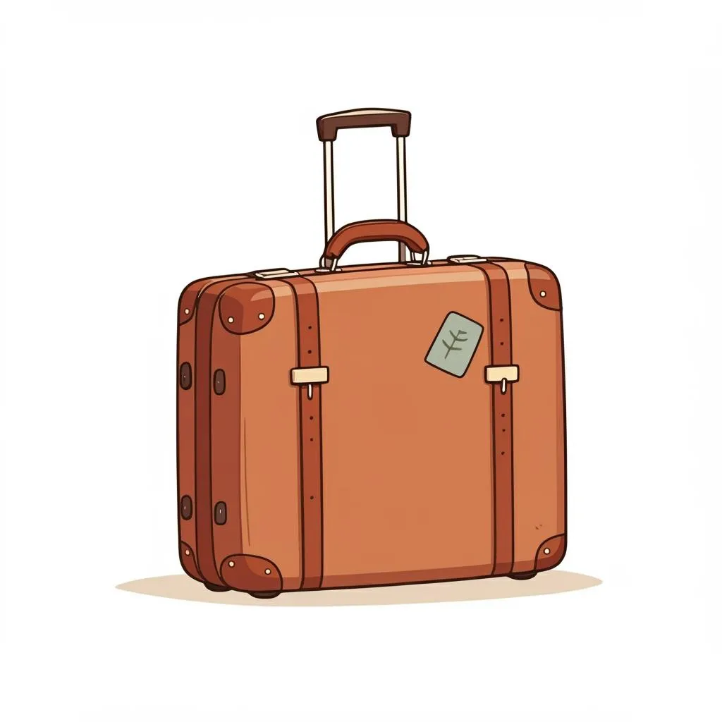 Illustration of a suitcase