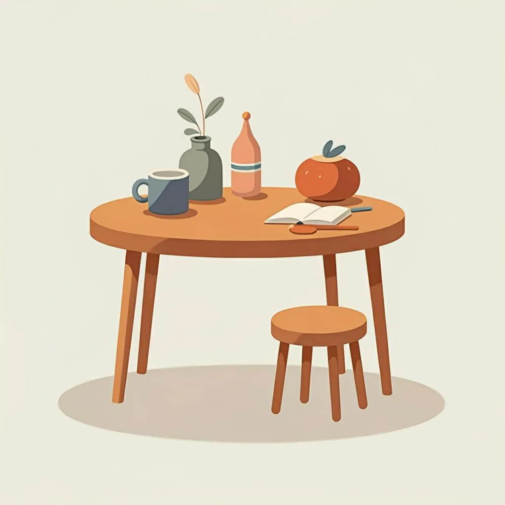 Illustration of a table