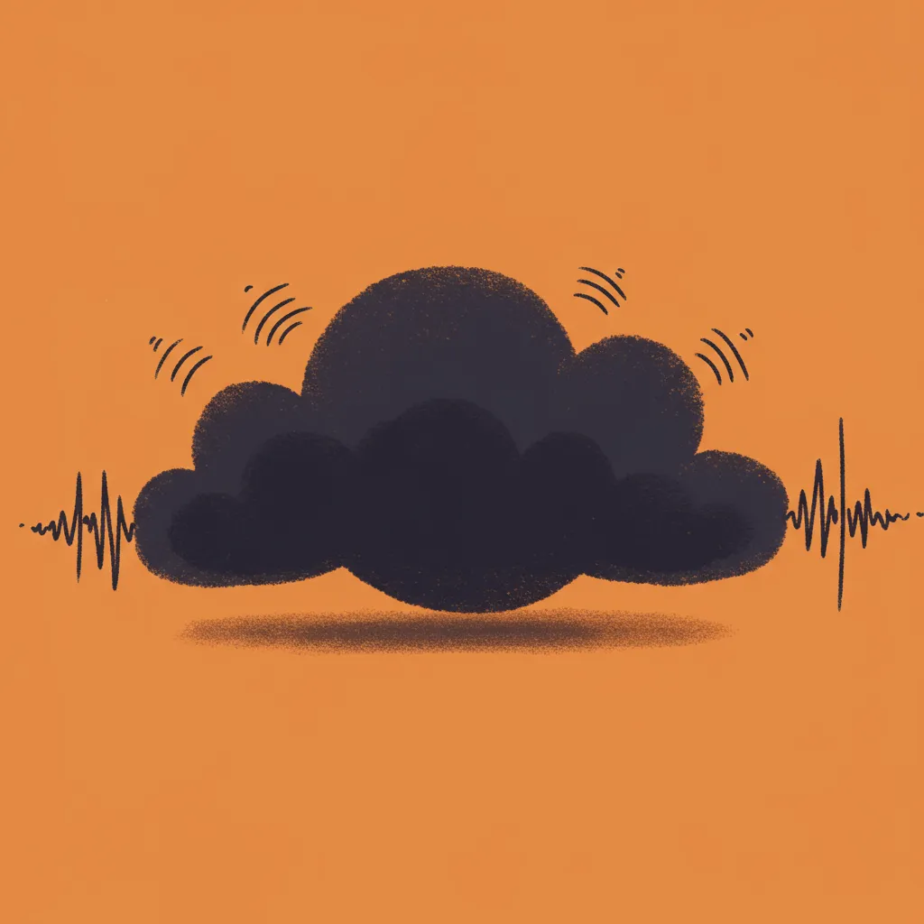 Illustration of thunder