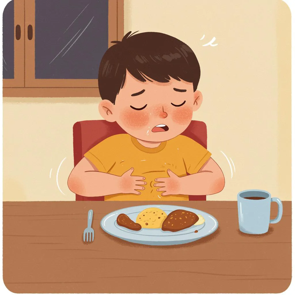Illustration of a tummy